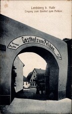 Landsberg saalekreis - ak,