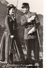 AK Schauspieler/in Romy Schneider und Karl Heinz Böhm, Kolibri Foto Karte