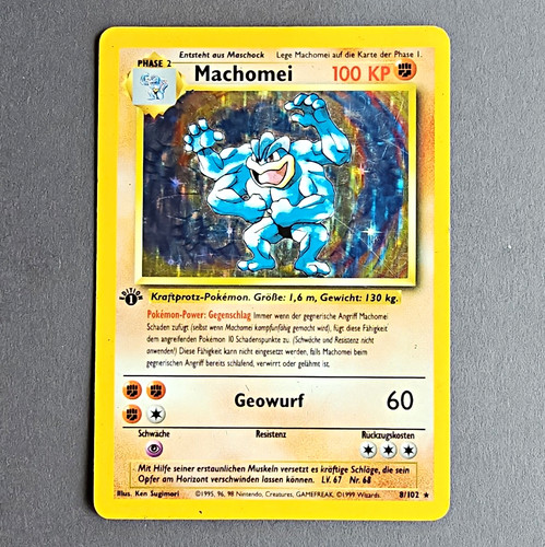 Pokémon tcg machomei 102 - machomei, 8/102