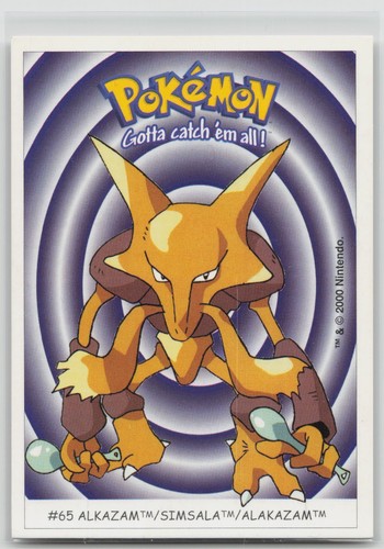 Simsala alakazam pokemon - simsala/alakazam,