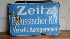 Tolles Zeitzer Emailleschild