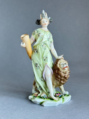 Kontinent porzellan figur - porzellan,