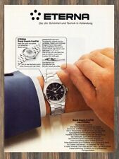 Eterna Royal Quartz Kon Tiki - Reklame Werbeanzeige Original-Werbung 1977