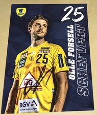 Olle Forsell Schefvert signierte Autogrammkarte Rhein Neckar Löwen Handball #23