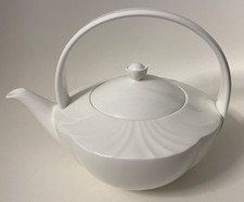 Villeroy & Boch Arco Weiß Teekanne Mettlach V & B Top Zustand 1 Liter