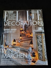 ELLE Decoration 6/2010 Dez/Jan Advent , Wintermärchen , Poesie Menü 270 Seiten