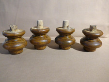 4 Möbelfüße ca. 1880