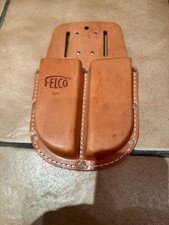Felco 921 Leder Doppelholster für Schere und Handsäge  neu etwas  verschmutzt
