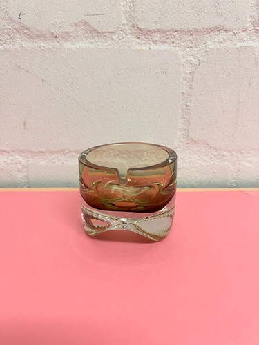 Vintage glas aschenbecher - vintage,