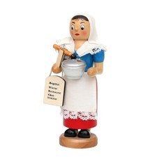 Holz Räucherfrau "De