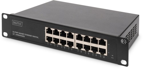 Digitus port gigabit - 16-port,