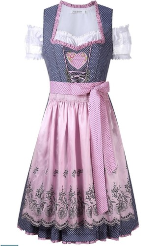 Dirndl teilig mit bluse - mit, und