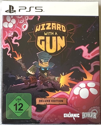 Wizard with gun - a,