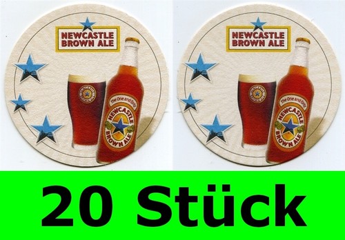 Stück bierdeckel newcastle - 20,