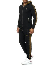 Redbridge Herren Jogginganzug Sweat Suit Set Jacke Pullover Hose R-Logo Premium