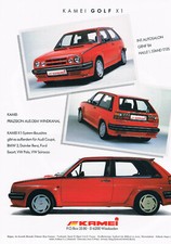 VW Werbeanzeige Werbung Kamei Golf X1 Kamei Tuning ÜG 