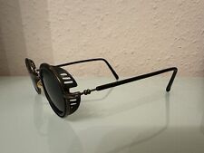 TRUE VINTAGE Brille schwarz dunkel Sonnenbrille Brillengestell steam punk retro