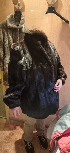 Eleg nerzjacke braun - nerzjacke,, braun,
