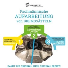 Aufarbeitung Bremssattel Bremszange Vorderachse vorne für Opel GT 1.9