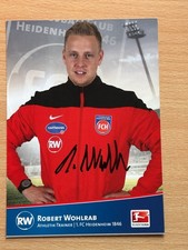 Robert Wohlrab 1. FC Heidenheim Autogrammkarte original signiert #47103