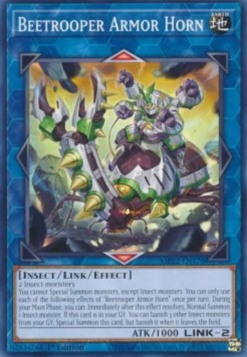 Yugioh beetrooper armor horn - beetrooper,