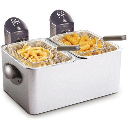 Frifri doppelfritteuse 2x4 - frifri, 2x4,5l