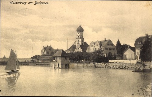 Wasserburg bodensee - ak,