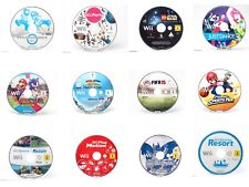 Wii SPIELE AUSWAHL (DISC) - MARIO KART / Wii SPORTS / Wii PARTY / JUST DANCE
