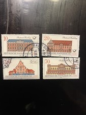 Briefmarken DDR HISTORISCHE POSTGEBAUDE