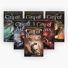 Cassandra Clare Chroniken der Unterwelt Band 1-6 plus 1 exklusives Postkartenset