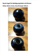 Original Bautz Oldtimer Traktor Schaltkugel Betätigungshebel usw. Bagelit