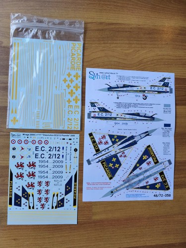 Mirage 2000c decals - 2000c, 1:48