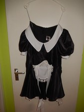 FASCHINGSKOSTÜM: Dienstmädchen. Größe M-L sehr gut erhalten