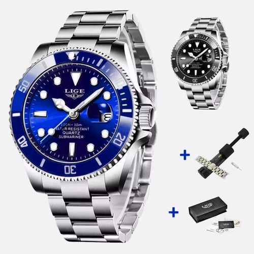 Lige herren armbanduhr - armbanduhr, datum