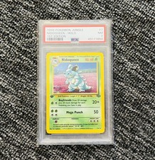Nidoqueen Holo 1ST EDITION PSA 7 POKEMON GERMAN JUNGLE Set 2000 7 1. Edition