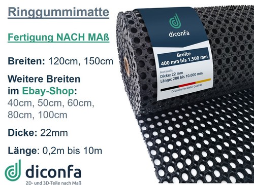 Ringgummimatte 120cm 150cm