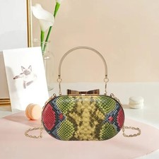 Abendfragen in weicher Stoff Quertasche für die Handtasche