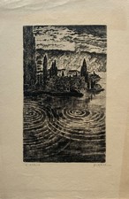 Radierung von fritz - von,