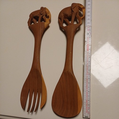 Wanddeko holzbesteck 30 - wanddeko,
