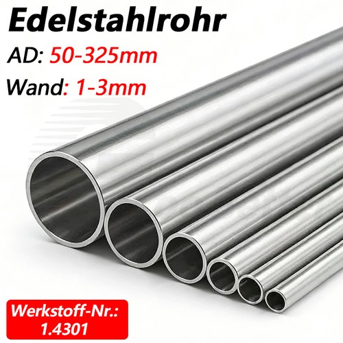 Edelstahl rundrohr geschliffen - edelstahl,