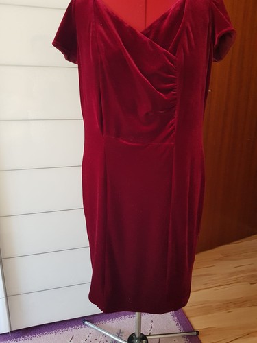 Damen samt kleid 46 - kleid.,
