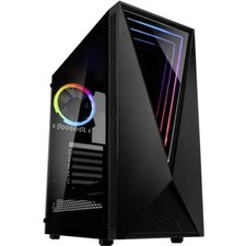 Kolink VOID RGB Midi-Tower Gaming-Gehäuse Schwarz 1 Vorinstallierter LED Lüfter,