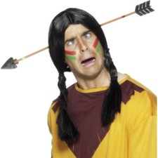 INDIANER HAARREIF PFEIL DURCH KOPF # Karneval Halloween Indianerin Kostüm Party