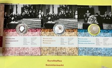 3 Silbermünzen  im Blister PP