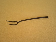Uraltes Werkzeug Gabel Fleischgabel oder ? Aus Metall L gesamt ca 45,5 cm