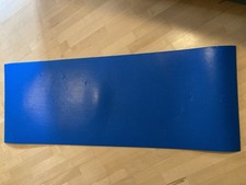 Yoga Matte Pilatesmatte Blau