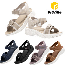 FitVille Damen Sandalen Sommer