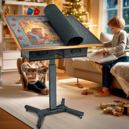 1500 teile puzzletisch - puzzletisch, holz