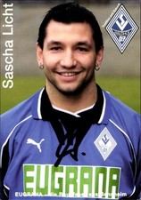 Autogrammkarte Fußballer Sascha Licht, SV Waldhof Mannheim 07,... - 11390128