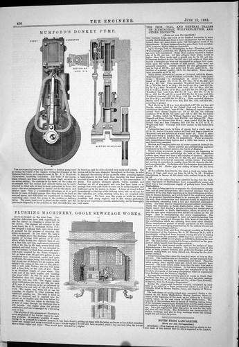 Alte 1883 mumford esel - alte, pumpe